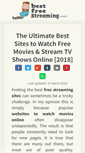 Mobile Screenshot of bestfreestreaming.com
